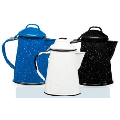 CAFETERA CON TAPA Blanco